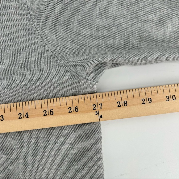 L.L.Bean Double L Polo Shirt Men 2XL Gray Long Sleeve Traditional Fit Knit - Picture 5 of 7